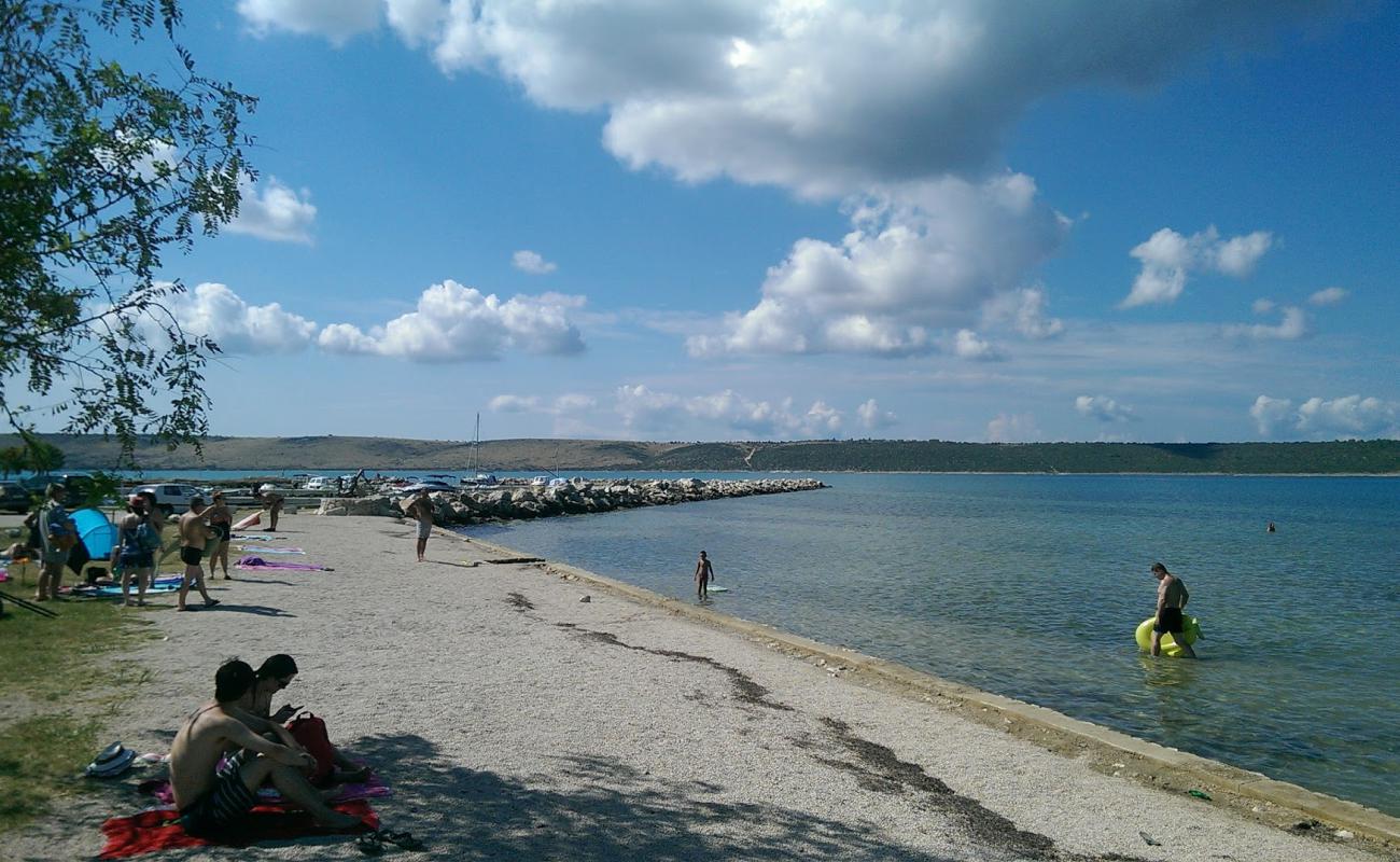 Foto af Ljubac beach II med let fin sten overflade