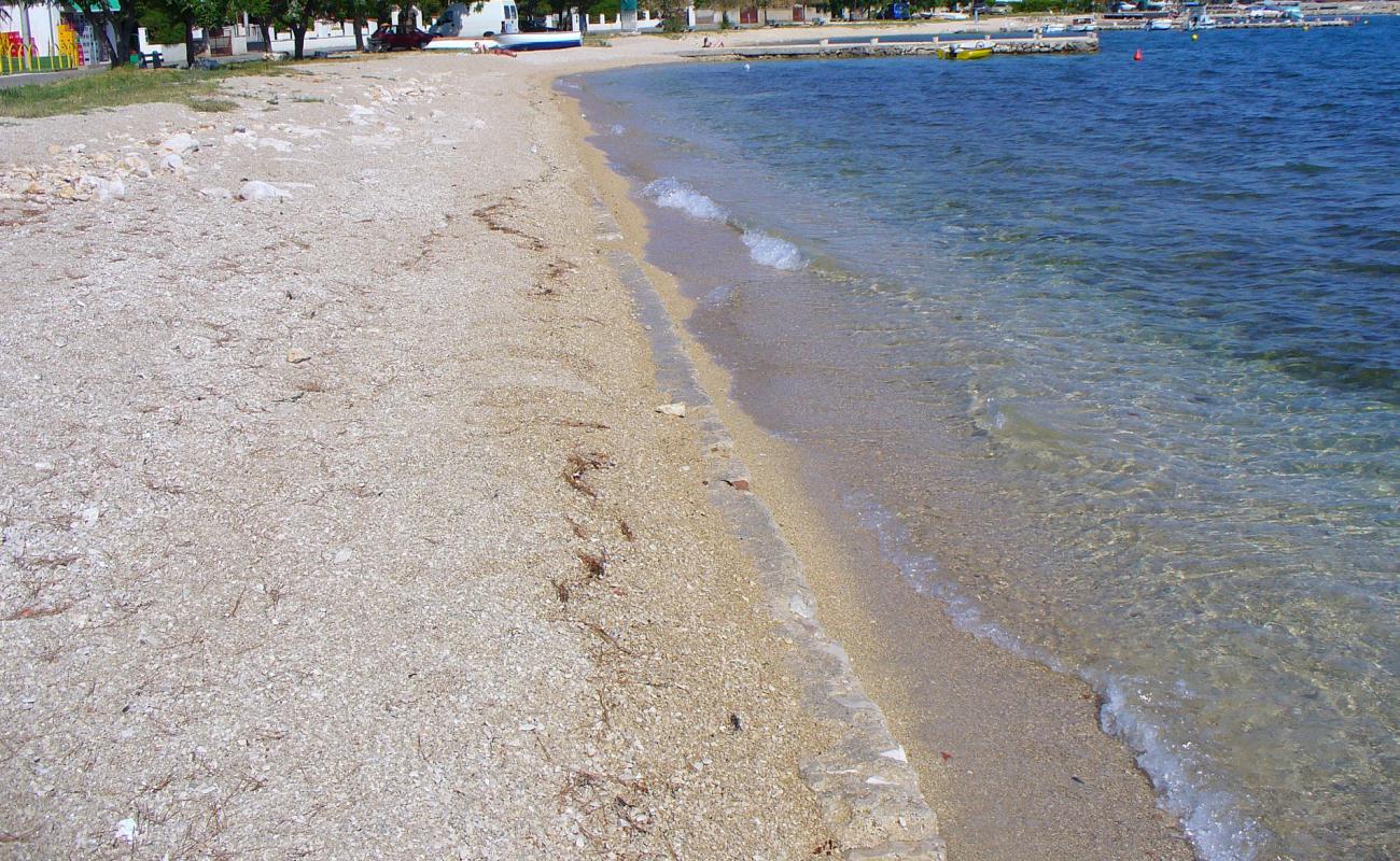 Foto af Turanj beach med let sten overflade