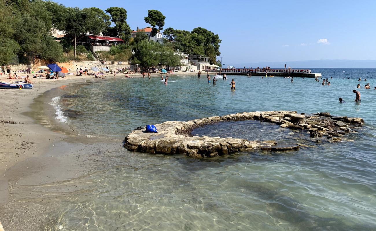 Foto af Firule beach med fin brunt sand overflade