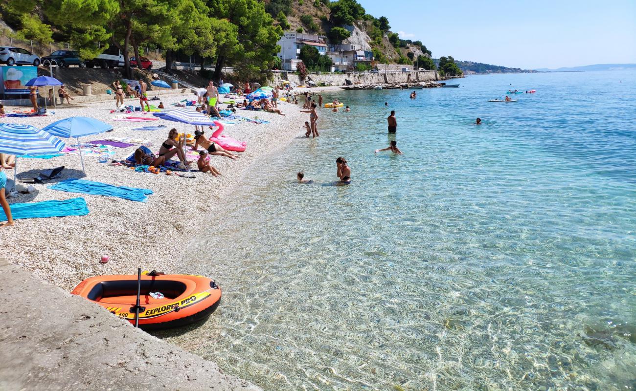 Foto af Krilo beach med let fin sten overflade