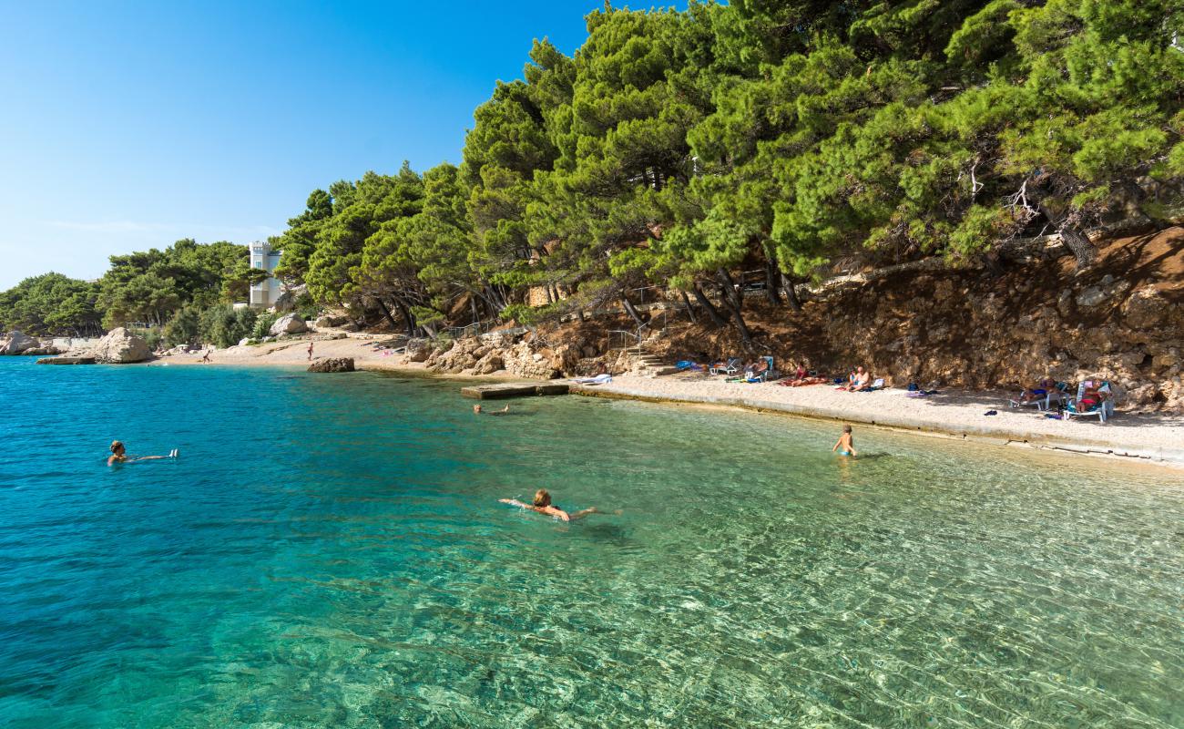 Foto af Ruskamen Strand med let sten overflade