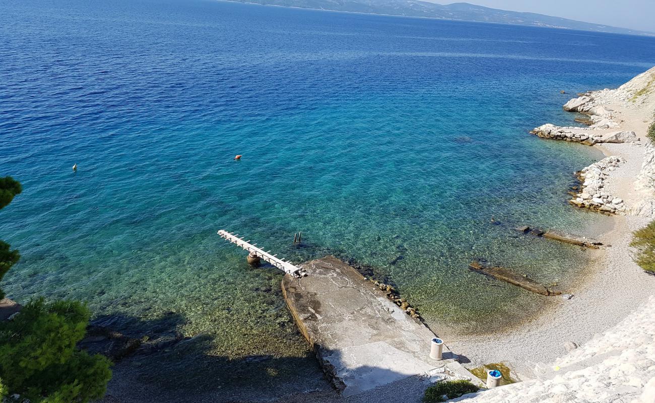 Foto af Lokva beach med let sten overflade