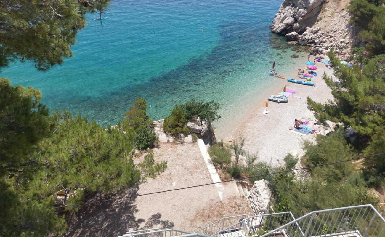 Foto af Borka beach med let sten overflade