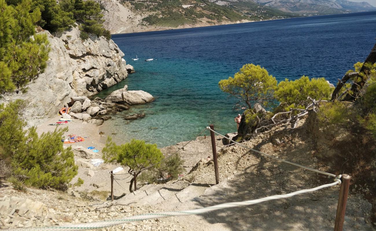 Foto af Vruje beach med let sten overflade