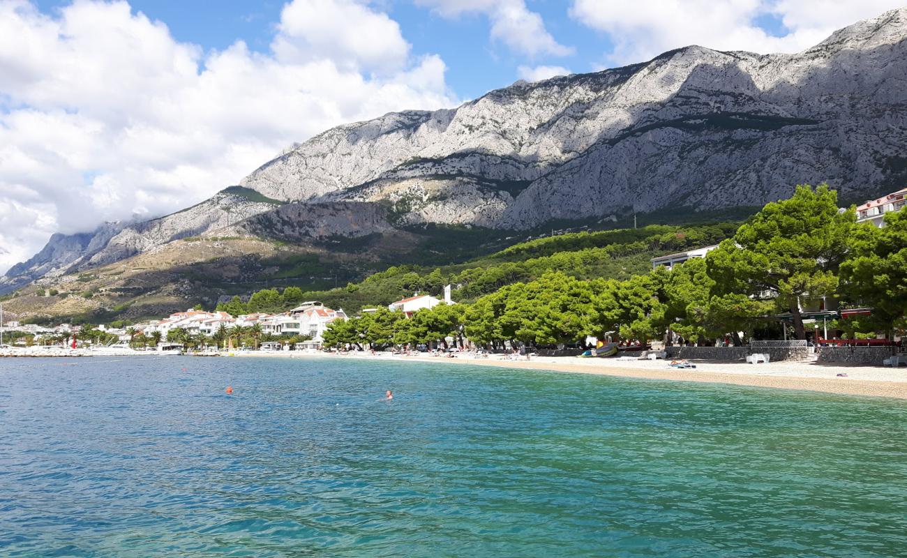 Foto af Kraj beach med let fin sten overflade