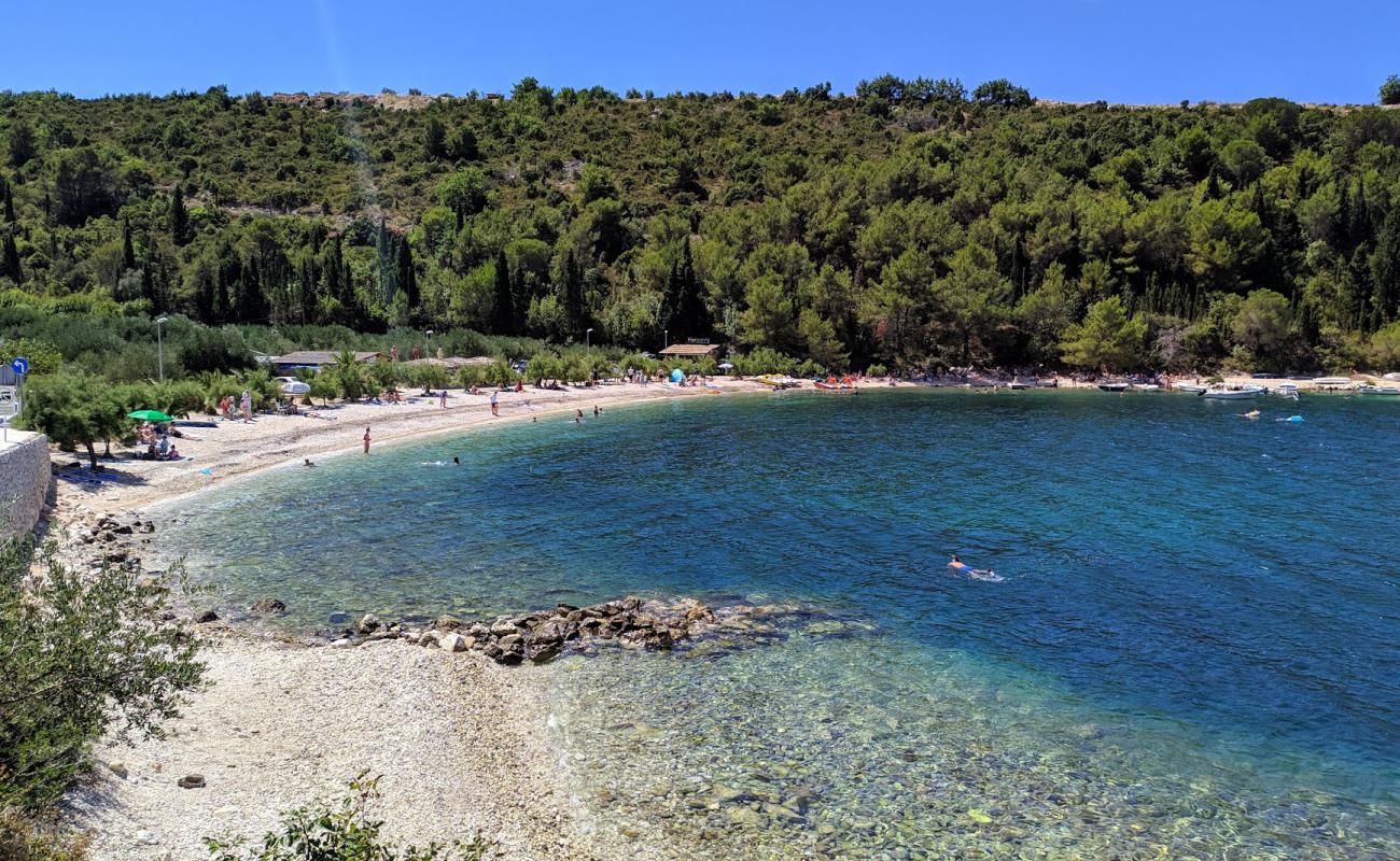 Foto af Duba beach med let sten overflade