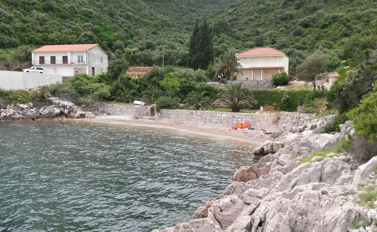 Foto af Belecica beach med let fin sten overflade