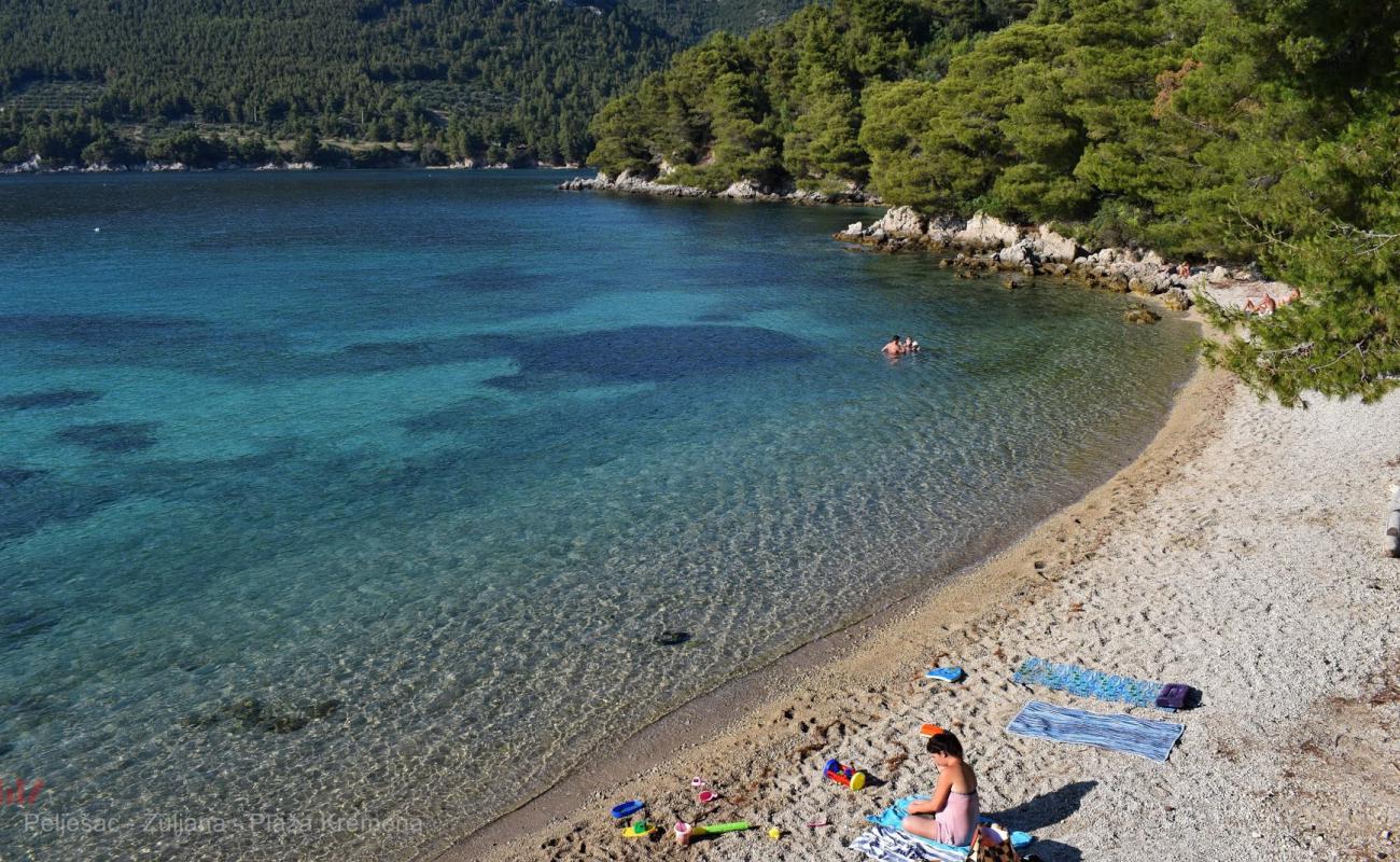 Foto af Kremena beach med let fin sten overflade