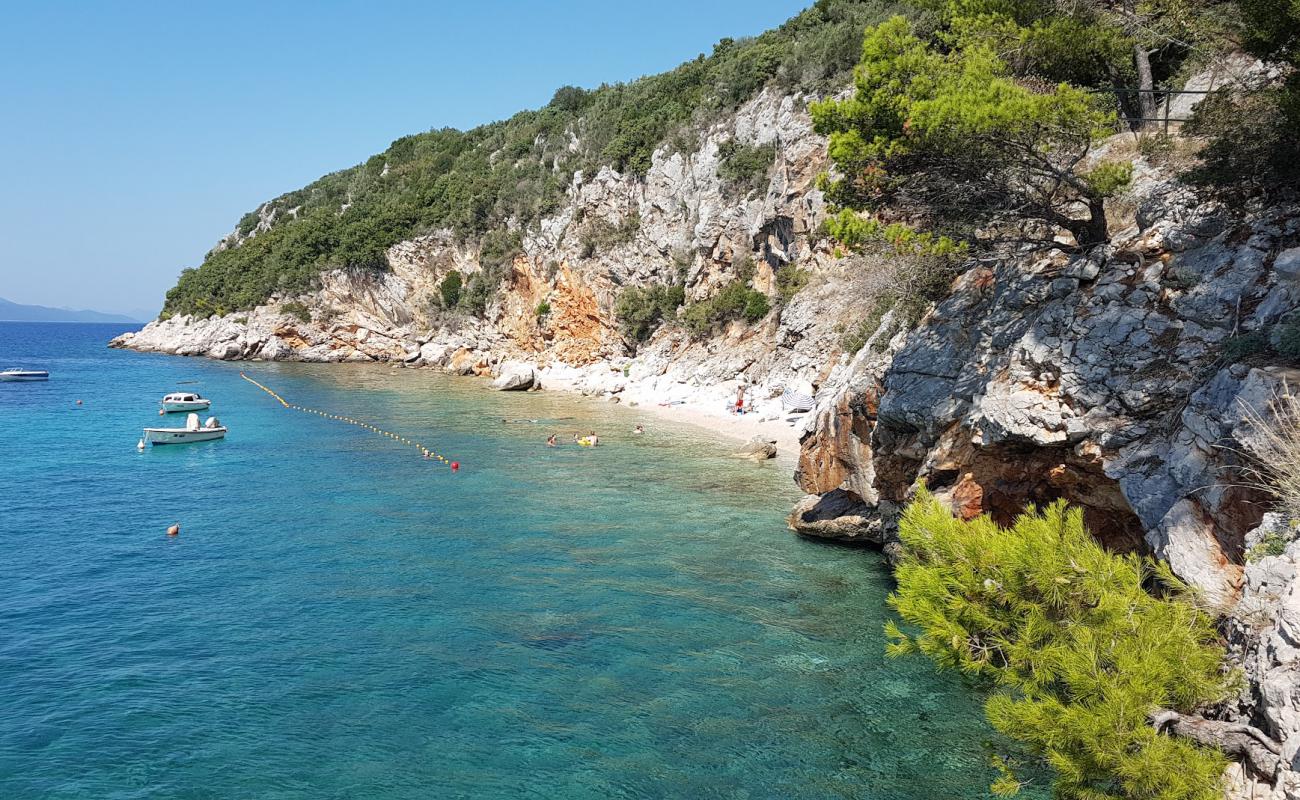 Foto af Orasac beach med let sten overflade