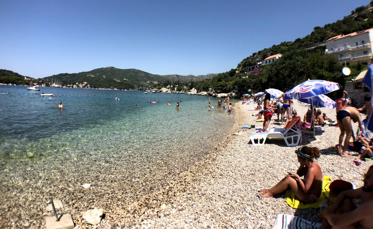 Foto af Stikovica beach med let sten overflade