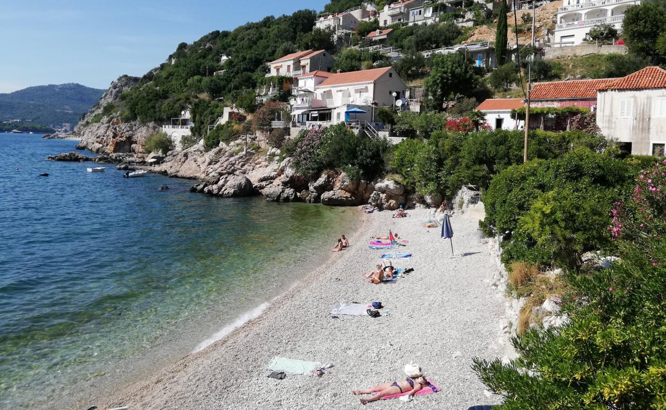 Foto af Vrbica beach med let sten overflade