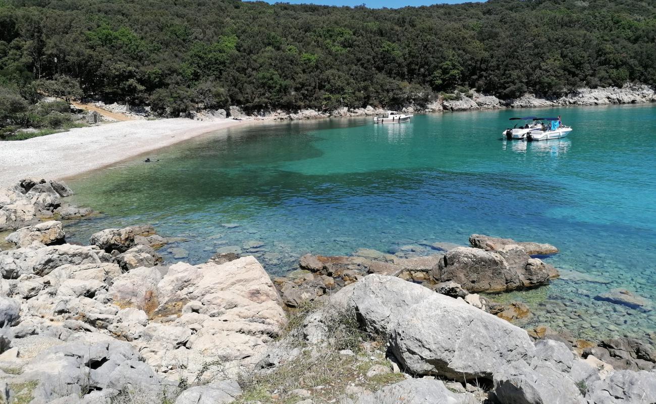 Foto af Kruscica beach med let sten overflade