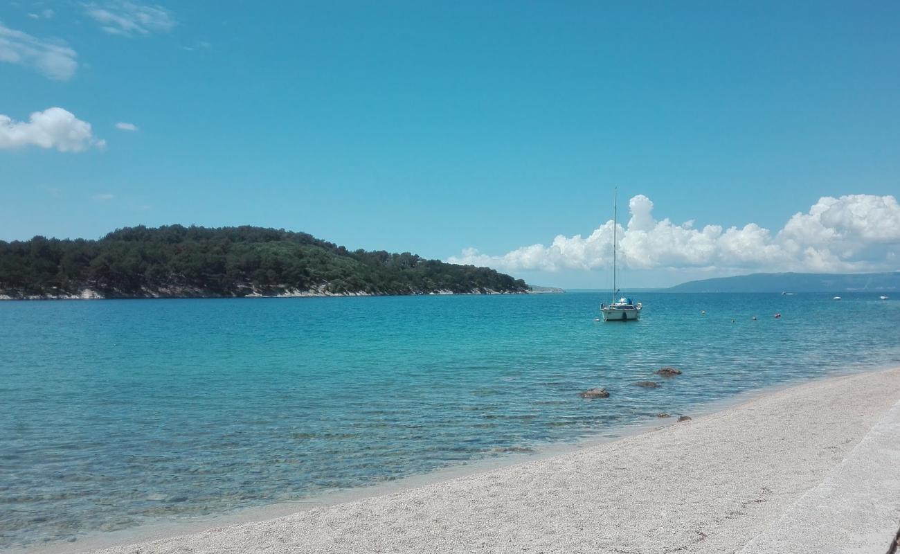 Foto af Melin beach med let fin sten overflade