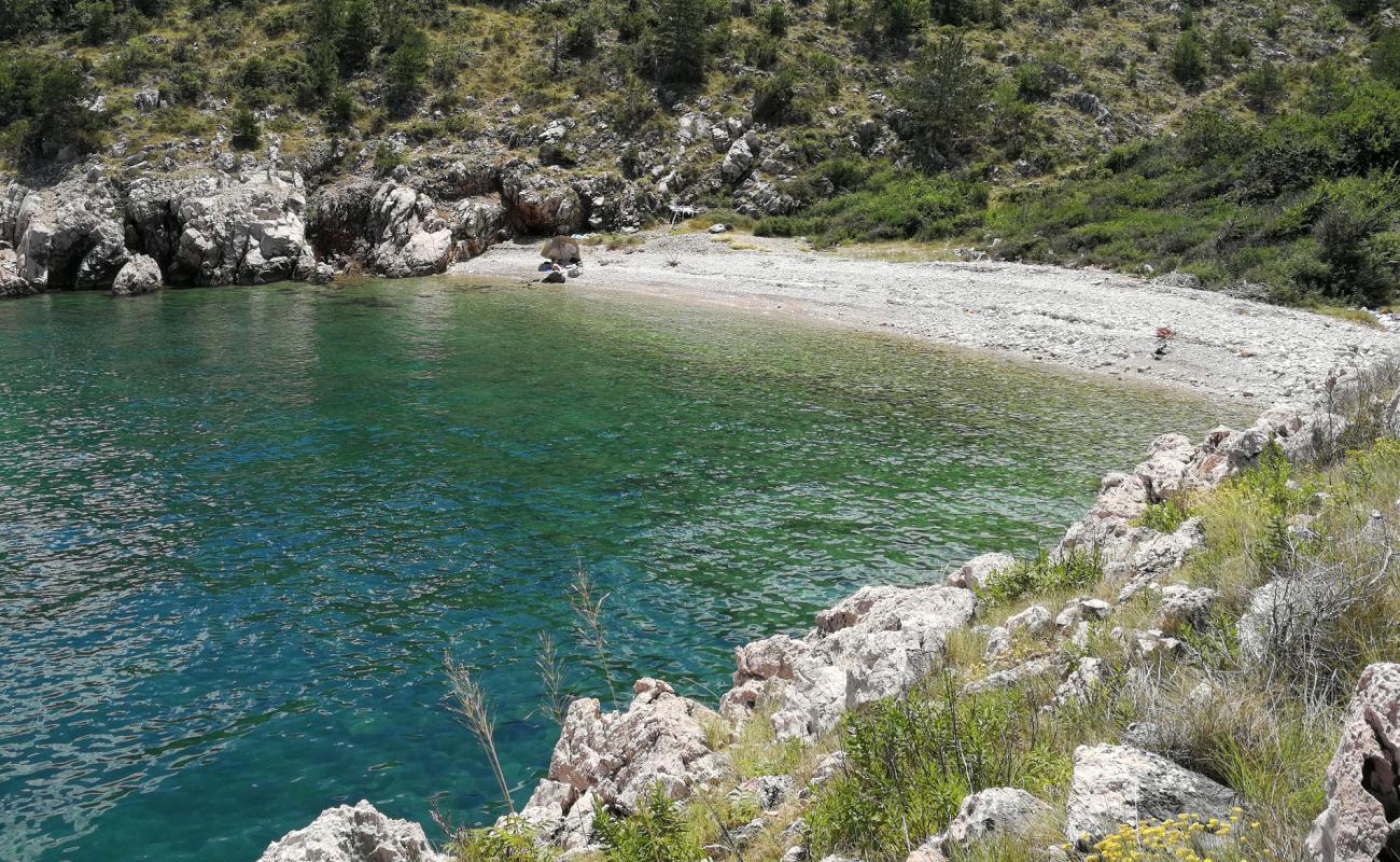 Foto af Supovica beach med hvid sten overflade