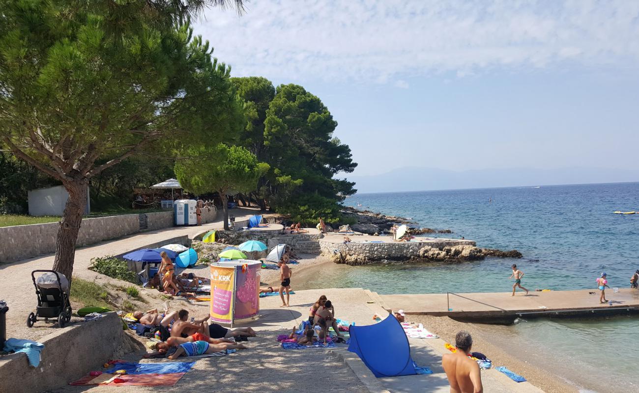 Foto af Uhlic beach med let fin sten overflade