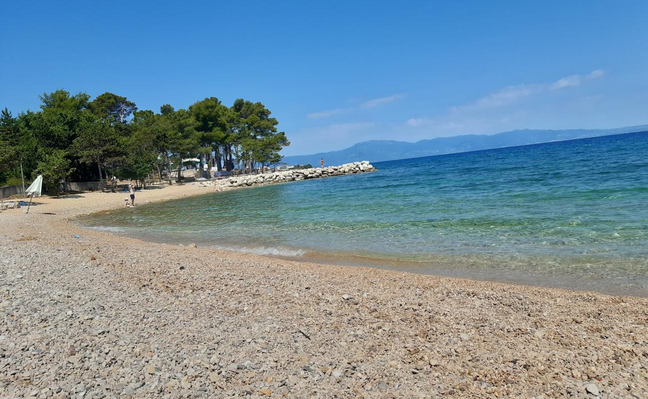 Foto af BWR beach med let fin sten overflade