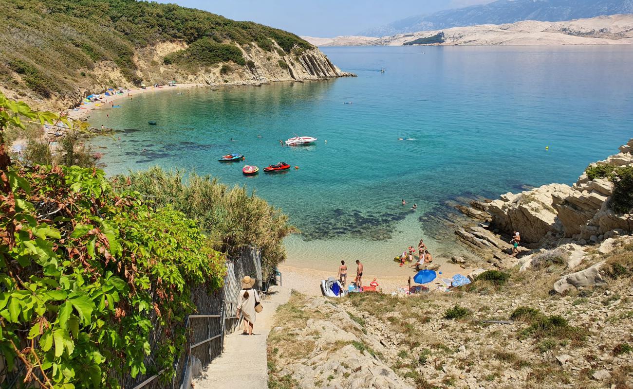 Foto af Rosin beach med let fin sten overflade