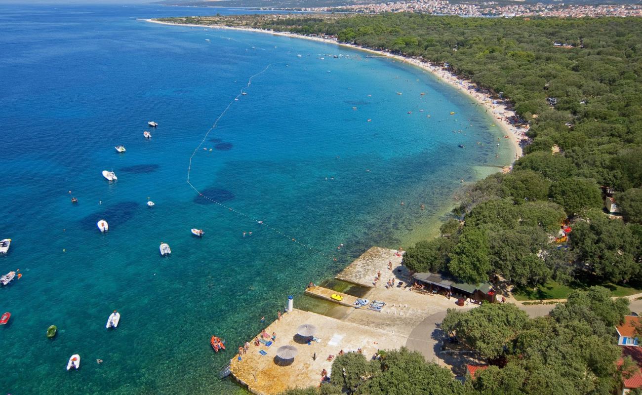 Foto af Strasko beach med let sten overflade