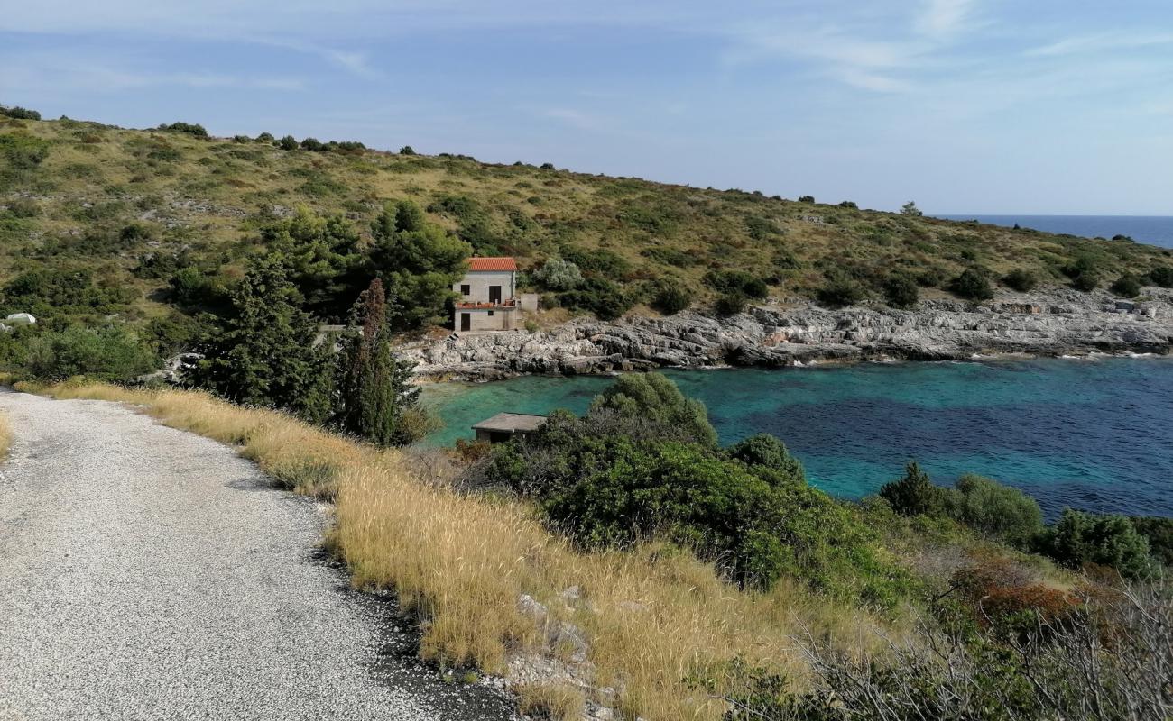 Foto af Dugi beach med hvid sten overflade