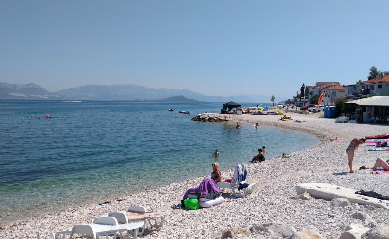 Foto af Krcica beach med let sten overflade