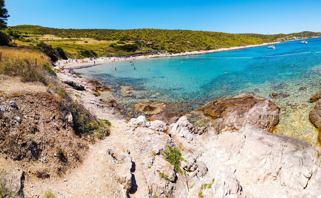 Foto af Zaglav beach med lys sand overflade