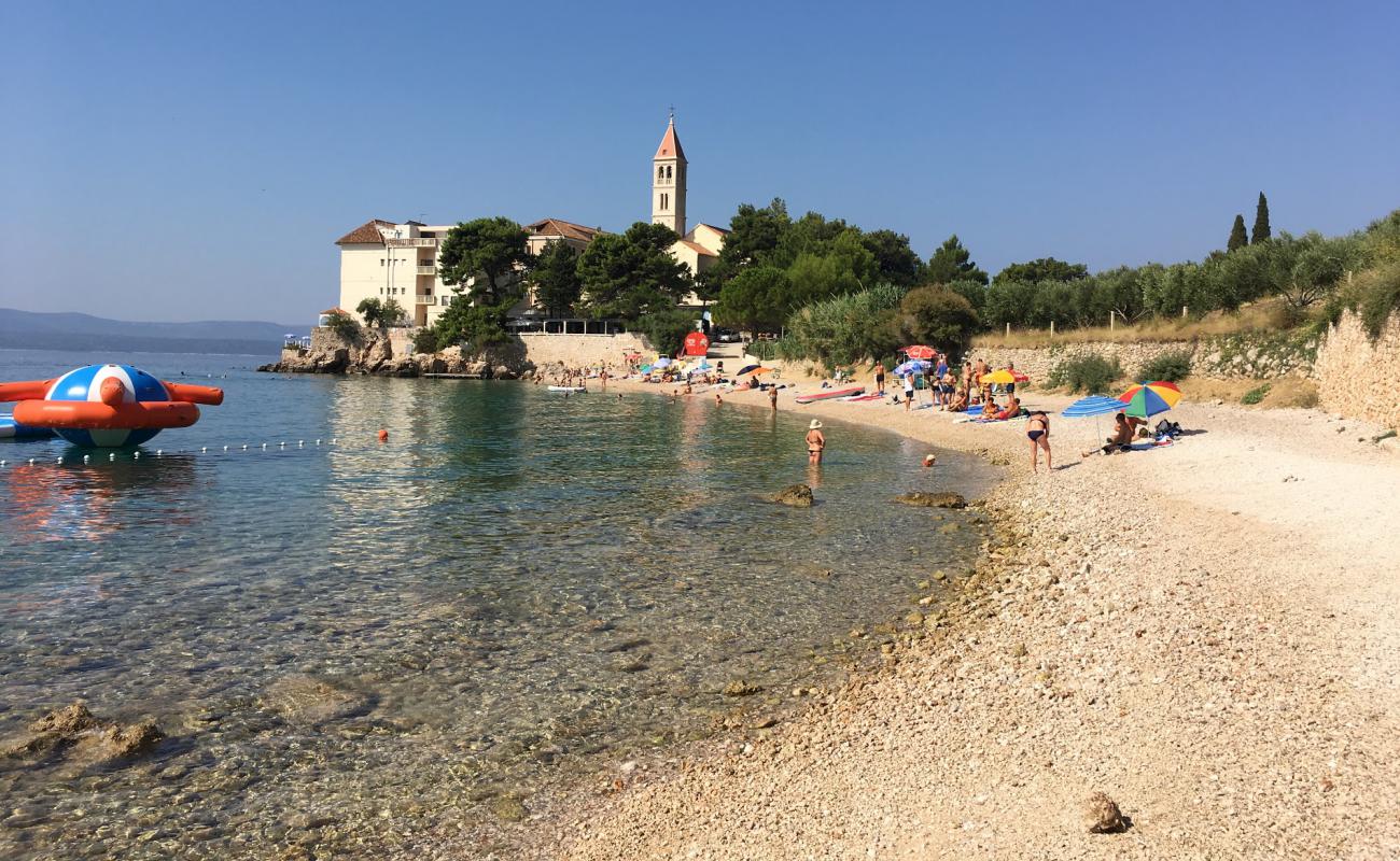 Foto af Martinica beach med let fin sten overflade