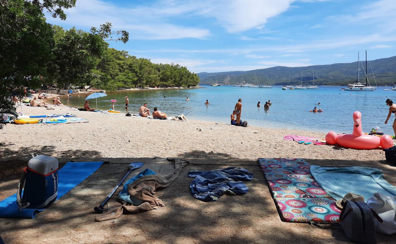 Foto af Soline beach med let sten overflade