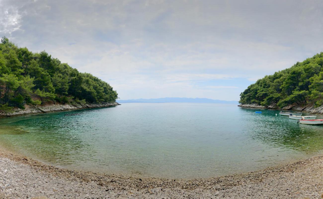 Foto af Velika Uvala beach med let sten overflade