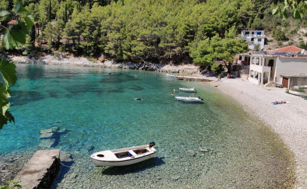 Foto af Bogomolje beach med let sten overflade