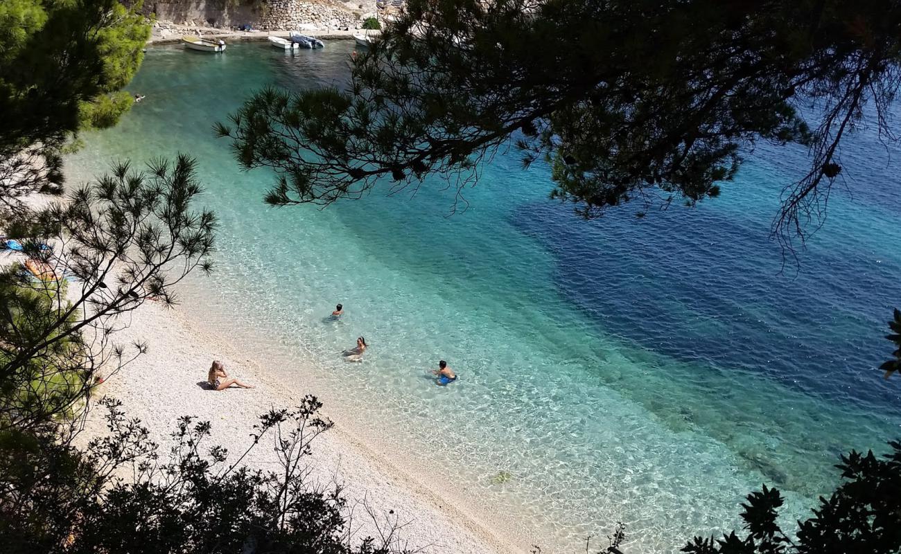 Foto af Kozja beach med let fin sten overflade