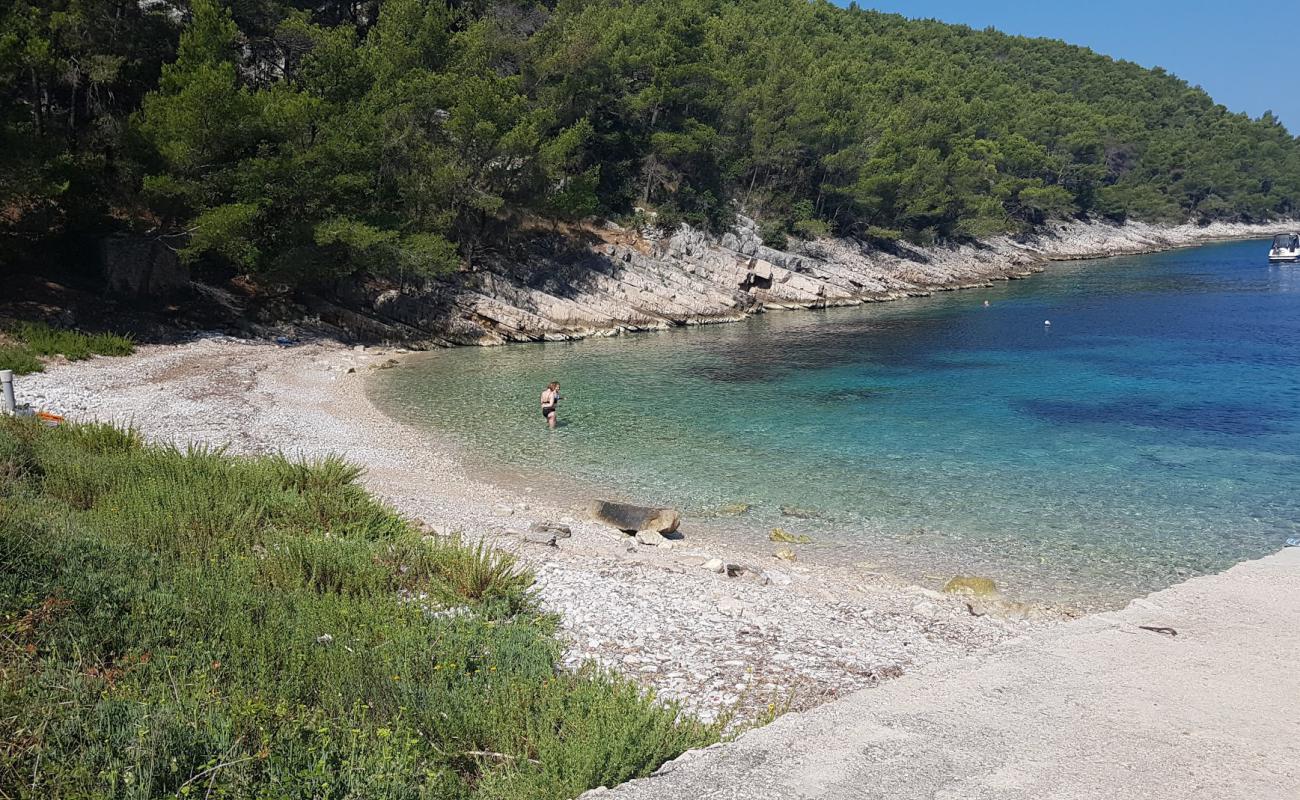 Foto af Sviracina beach med let sten overflade