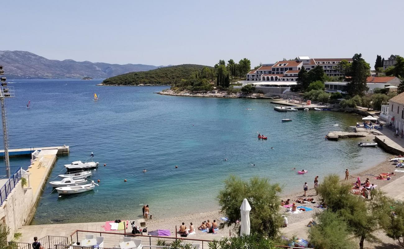 Foto af Banje beach med let sten overflade