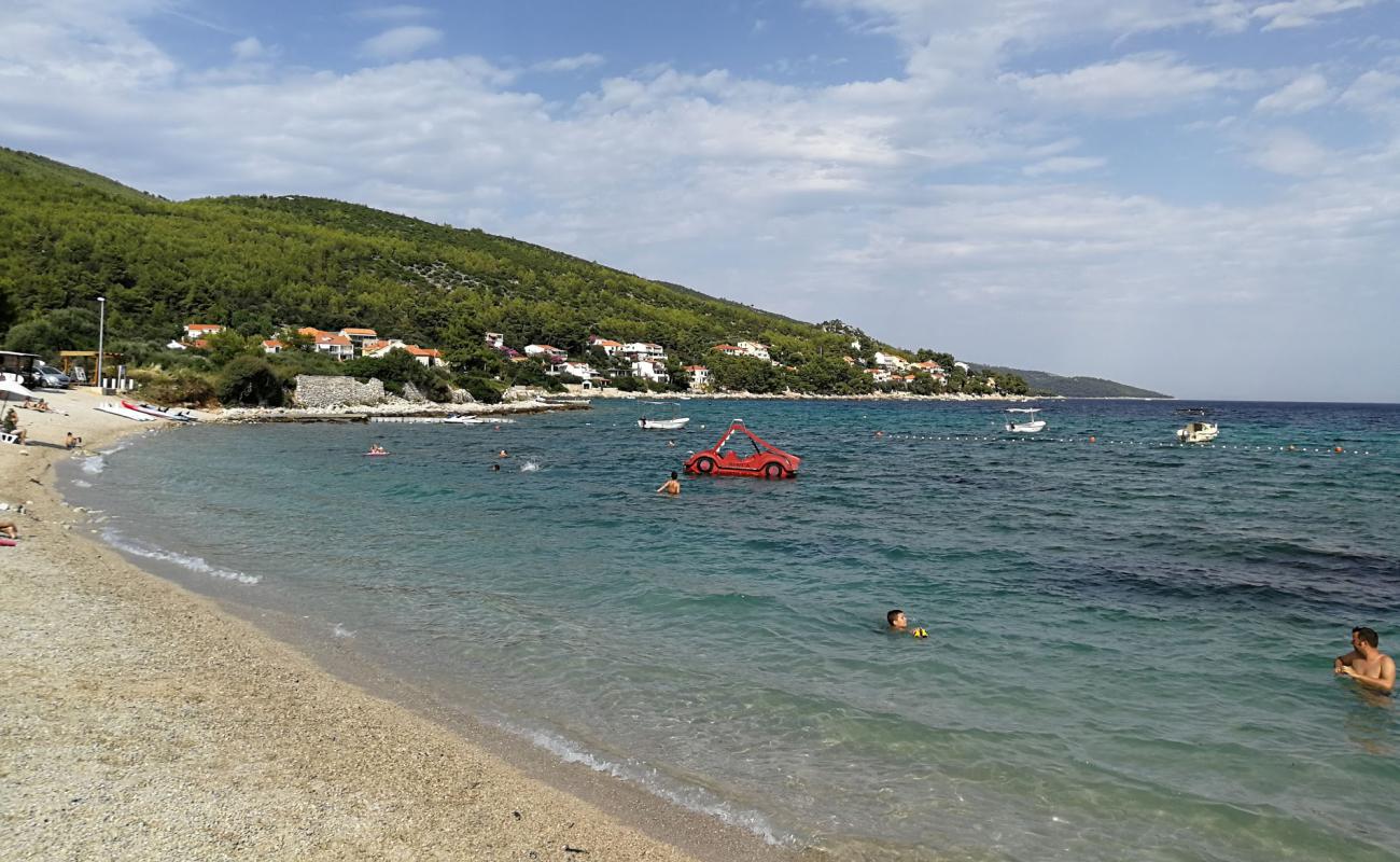 Foto af Vela Prizba beach med let fin sten overflade