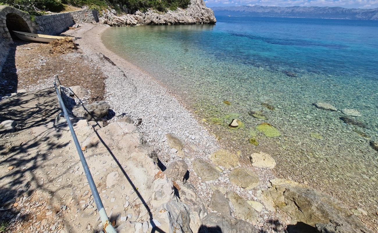 Foto af Belecica beach med let sten overflade