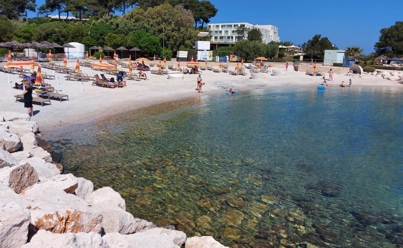 Foto af Maro Sandy Beach med grå fin sten overflade