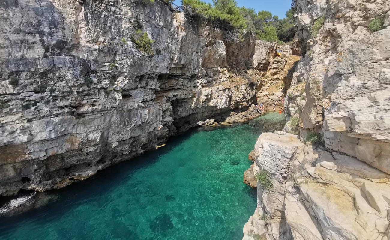 Foto af Verudela Canyon med sten overflade