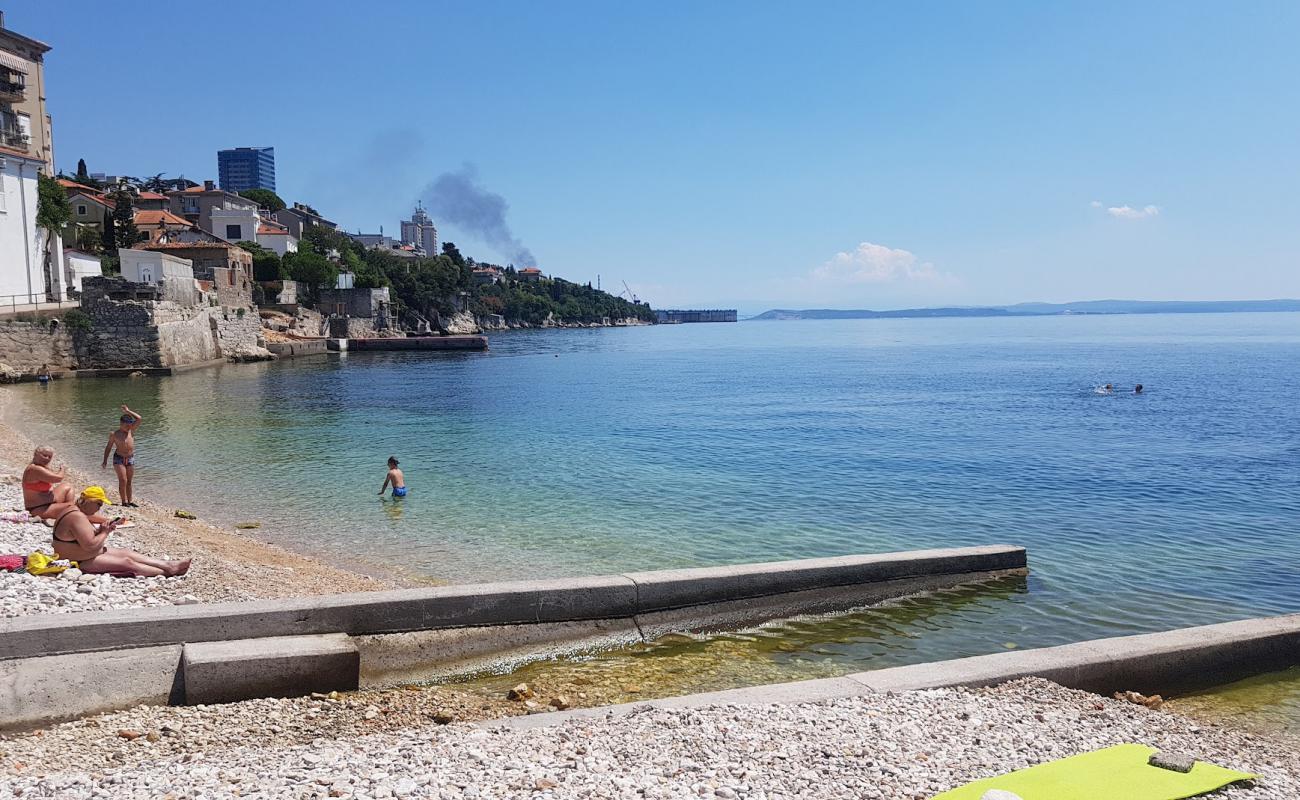 Foto af Brajdica Dog Beach med grå sten overflade