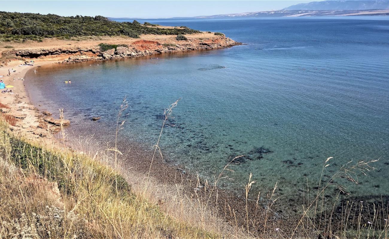 Foto af Duboka Draga Beach med lys sand overflade