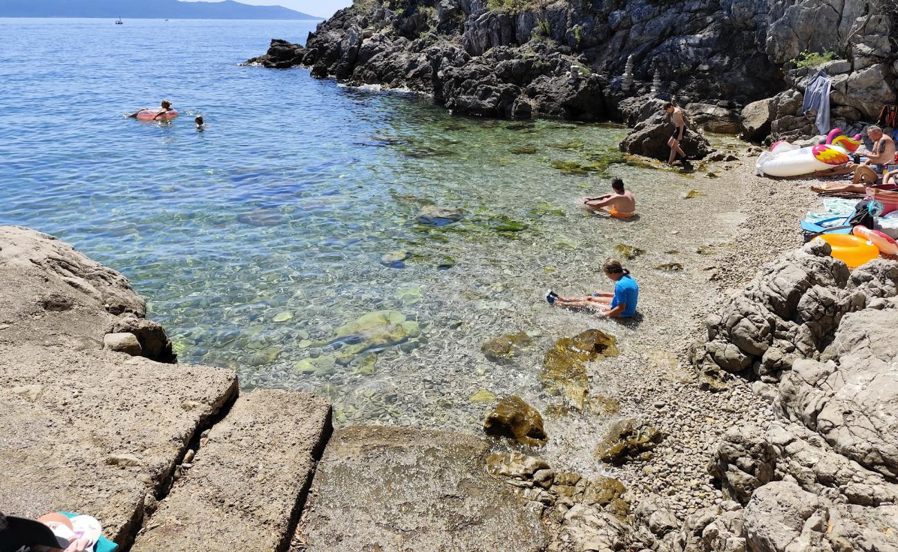 Foto af Beach Lucica med sten overflade