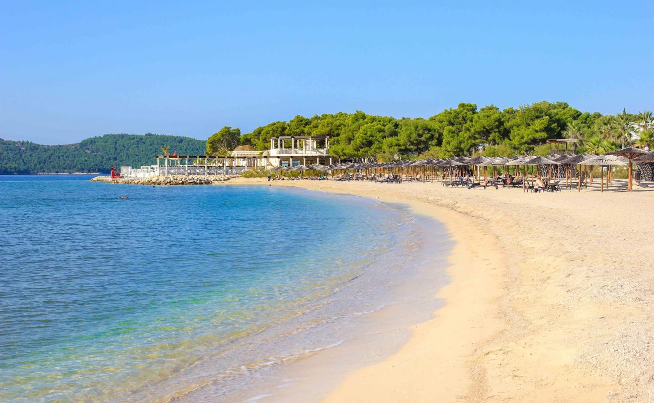 Foto af Beach Sibenik med let fin sten overflade