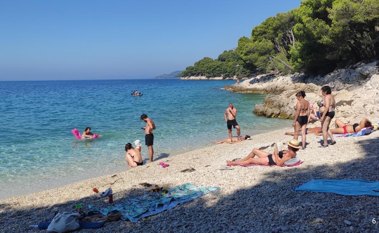 Foto af Beach Malinka med sten overflade