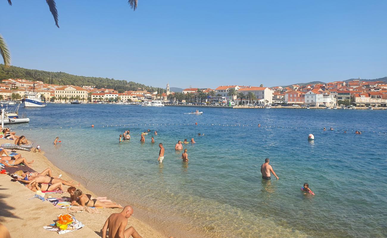 Foto af Beach Poseidon med let fin sten overflade