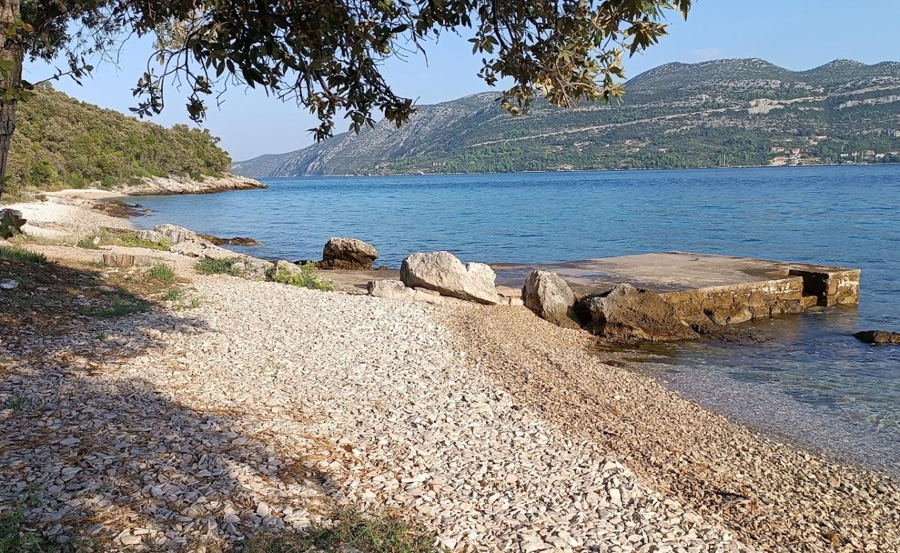 Foto af Beach Tri Zala, Korcula med sten overflade