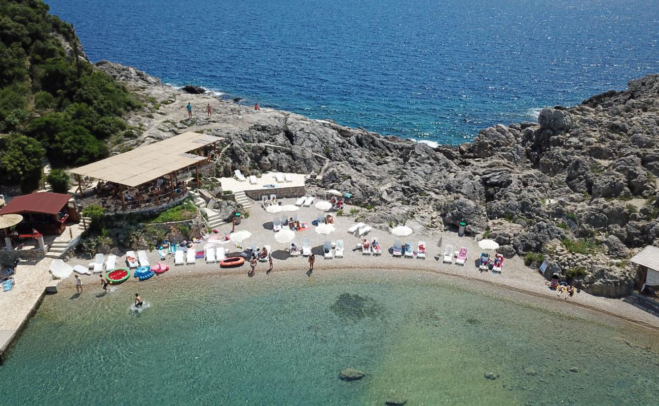 Foto af Prijezba Beach med grå sten overflade