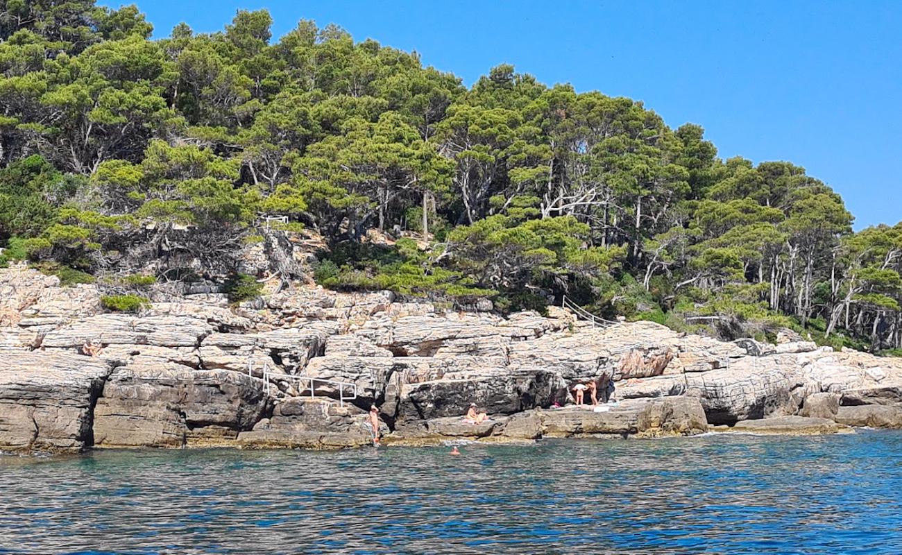 Foto af FKK Rocks Lokrum med sten overflade