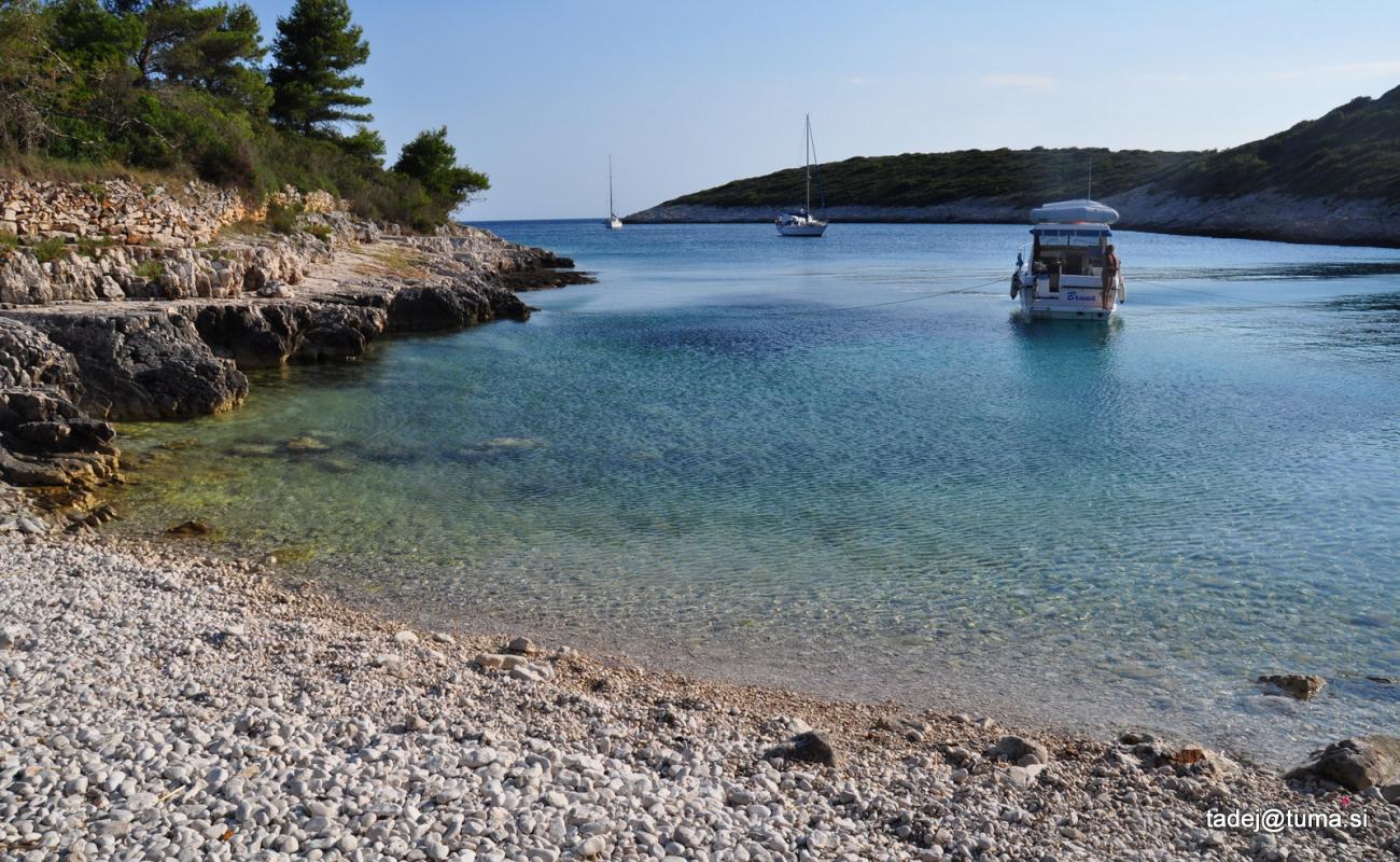 Foto af Store-Stone Beach med let sten overflade