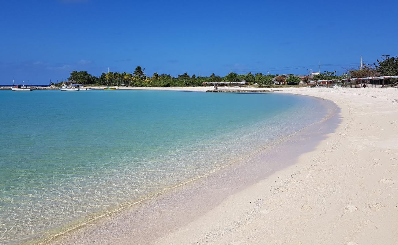 Foto af La Herradura med lys fint sand overflade