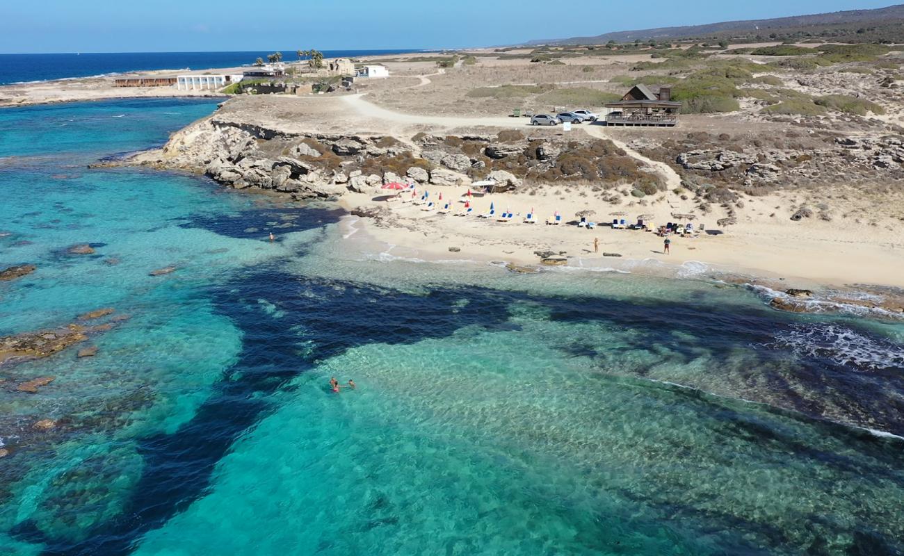 Foto af Ayfilon Plaji med lys fint sand overflade