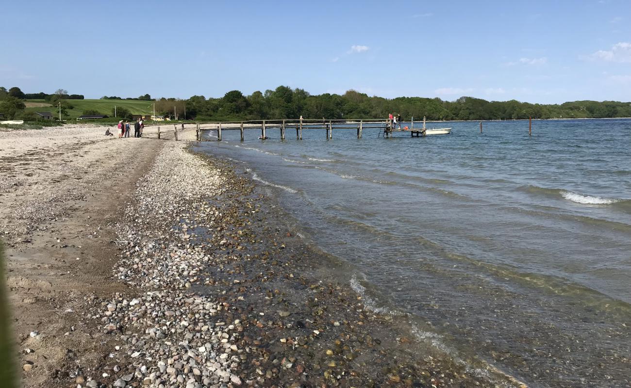 Foto af Vemmingbund Strand med let sand og småsten overflade