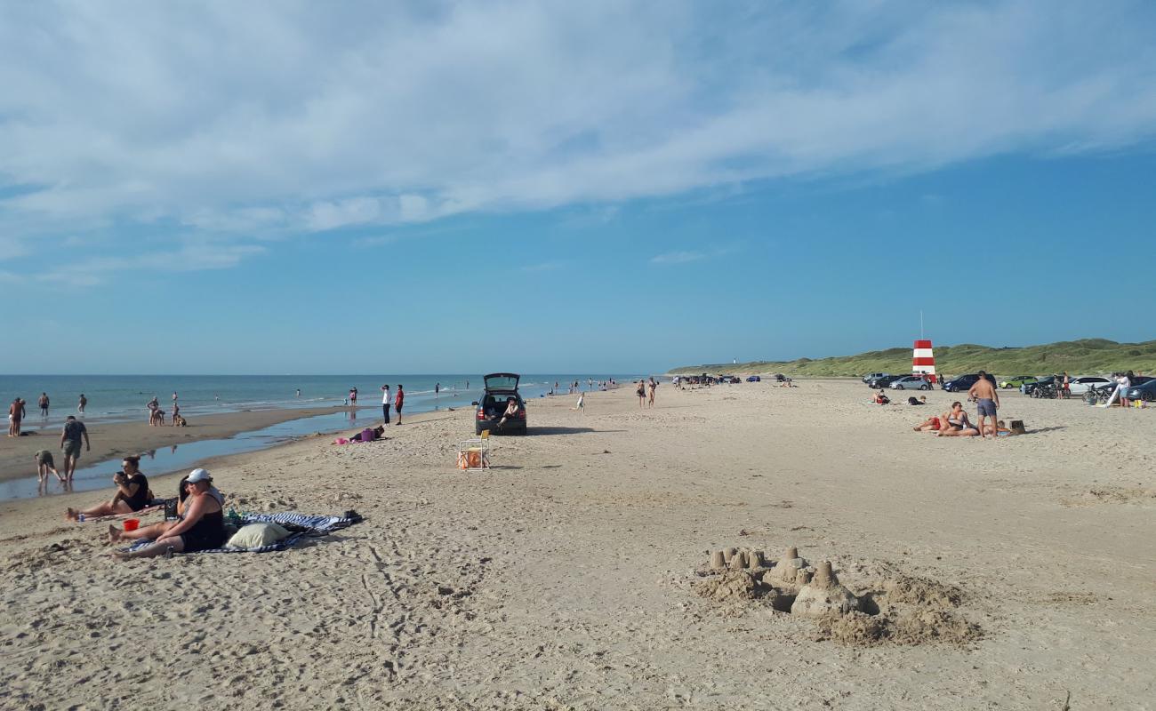 Foto af Tornby Strand med lys sand overflade